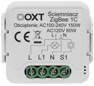 Moduł OXT mini ściemniacz 1 obwód ZigBee TUYA T265 OXT