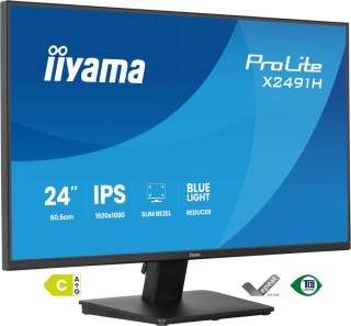 Monitor LED IIYAMA X2491H-B1 HDMI DipslayPort IPS 120Hz 1ms IIYAMA