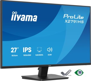 Monitor LED IIYAMA X2791HS-B1 HDMI DisplayPort IPS 120Hz 1ms głośniki IIYAMA