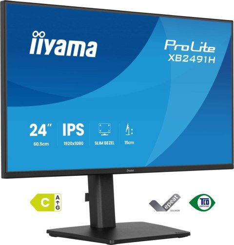 Monitor LED IIYAMA XB2491H-B1 HDMI DisplayPort IPS 120HZ 1ms HAS PIVOT IIYAMA