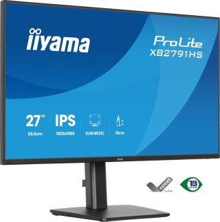 Monitor LED IIYAMA XB2791HS-B1 HDMI DisplayPort IPS 120Hz 1ms HAS PIVOT głośniki IIYAMA