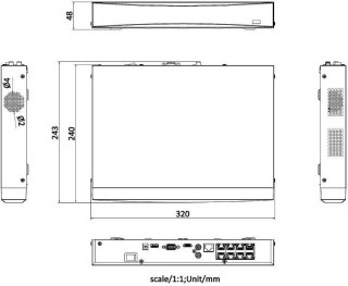 Rejestartor IP Hikvision DS-7608NXI-K1/8P(D) HIKVISION