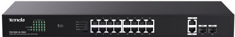 SWITCH POE TENDA TEG1120P-16-150W TENDA