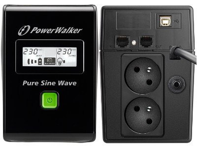 UPS ZASILACZ AWARYJNY PowerWalker VI 600 SW FR POWERWALKER