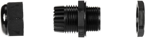 DŁAWNICA IZOLACYJNA G3/4-BLACK IP68 3/4 " DELTA
