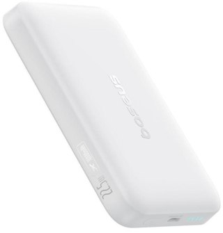 Powerbank Baseus EnerFill FM11 Ultra-Mini 10000 mAh 22,5 W PD 3.0 QC 3.0 biały MagSafe + kabel USB-C BASEUS