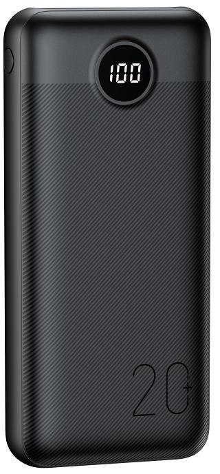 Powerbank Veger 20000 mAh 20 W PD QC 3.0 2x USB-A USB-C czarny VEGER