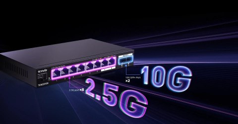 SWITCH TENDA TEM2010X 2,5GE 10GSFP+ TENDA