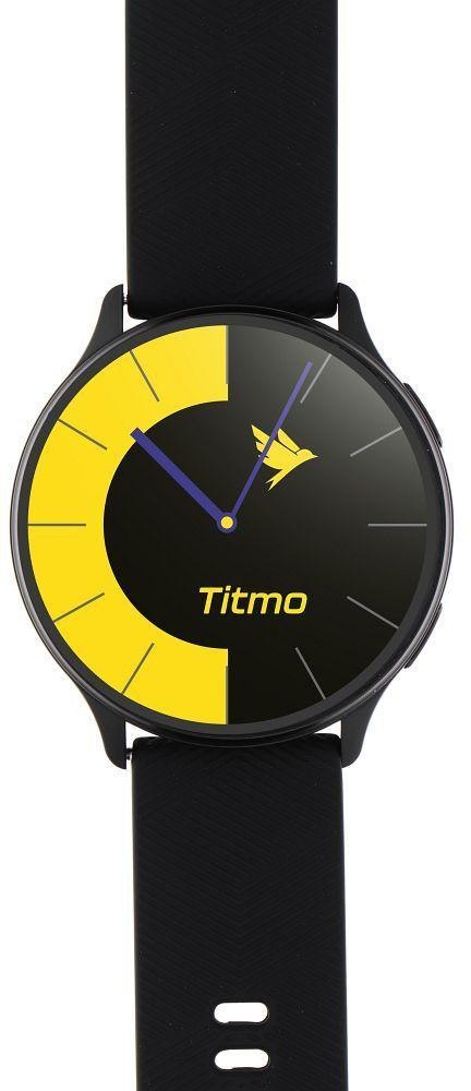 Smartwatch Titmo O-200 GPS AMOLED Bluetooth IP68 czarny TITMO