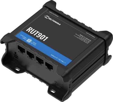 Teltonika RUT901 router przemysłowy 4G / LTE (RUT901000000) TELTONIKA