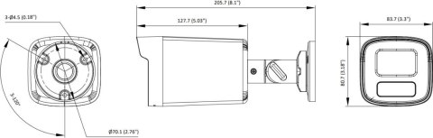 Kamera 4w1 Hikvision DS-2CE10KF3T-LS(2.8mm)(O-STD) HIKVISION