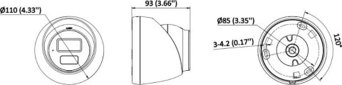 Kamera 4w1 Hikvision DS-2CE72UF3T-LS(2.8mm) HIKVISION