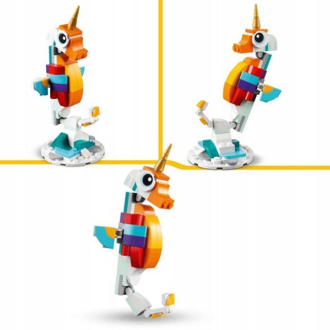 Klocki LEGO Creator 3w1 31140 - Magiczny jednorożec LEGO