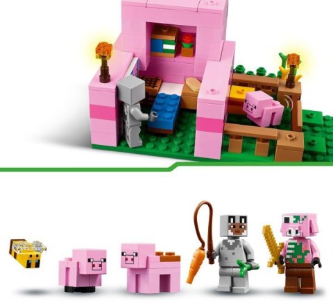 Klocki LEGO Minecraft 21268 - Dom prosiaczka LEGO