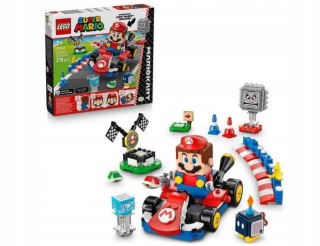 Klocki LEGO Super Mario 72043 - Mario Kart: Interaktywna figurka LEGO Mario i Standard Kart LEGO
