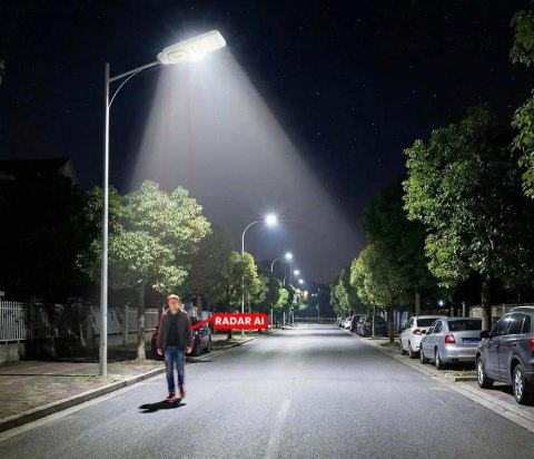 Lampa solarna Orllo 400W z uchwytem ORLLO