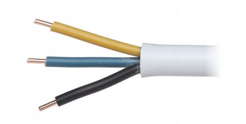 Przewód elektryczny drut okrągły YDY 3x1,5mm2 450/750V MERCOR 100m MERCOR