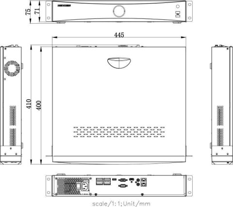 Rejestartor IP Hikvision DS-7732NXI-K4(D)/Alarm16+9 HIKVISION