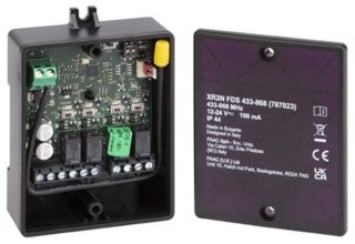 Sterownik/radioodbiornik FAAC XR2N FDS 433-868 2-kanałowy uniwersalny (787023) FAAC