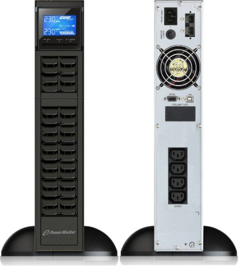 UPS ZASILACZ AWARYJNY PowerWalker VFI 2000 CRM LCD POWERWALKER