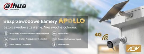 Zestaw Dahua Kamera 4G Panel KIT/BF4CA-4G-0210B-XL/M0508 Opakowanie zbiorcze 2 szt DAHUA