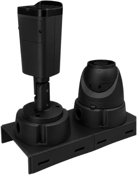 Adapter słupowy puszka uniwersalna do kamer UA15GBBR MITON