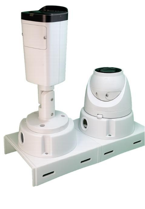 Adapter słupowy puszka uniwersalna do kamer UA15GWBR MITON