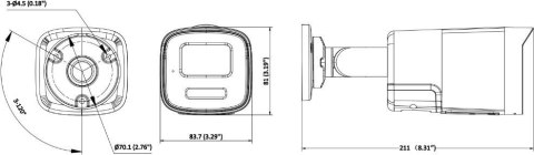 Kamera IP Hikvision DS-2CD1T67G3-LIU/SL(4mm) HIKVISION