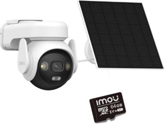 Kamera IP Imou AOV PT KIT 2.4GHz Wi-Fi i 4G 5MPx z panelem solarnym z kartą pamięci 64GB IMOU