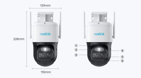 Kamera IP Reolink Trackmix Series G770 8MP LTE z panelem solarnym REOLINK