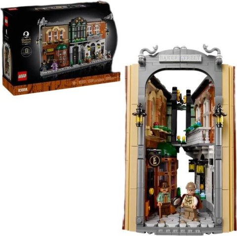 Klocki LEGO Icons - Sherlock Holmes: Book Nook LEGO
