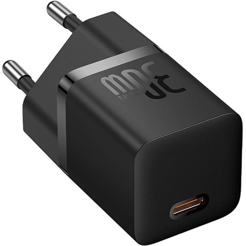 Ładowarka sieciowa Baseus GaN 5 Fast Charger Mini P10110902113-00 30 W USB-C PD 3.0 QC 3.0 + kabel BASEUS