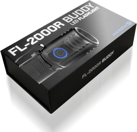 Latarka ręczna 20W LED everActive FL-2000R Buddy 2000 lumenów IPX4 EVERACTIVE