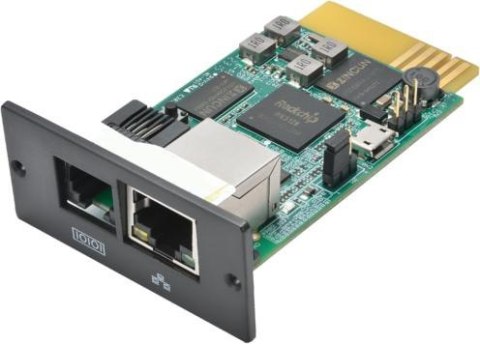 MODUŁ SNMP 1Gbps PowerWalker DLA UPS VFI CG, CPG, CPH, C LCD, CRM, CRS, CW, RMG POWERWALKER