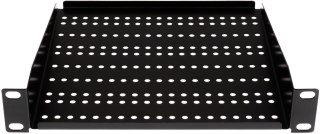 Półka do szafy RACK 10" 1U 200mm z otworowaniem (ADD-RACK10-1PU1) ATTE