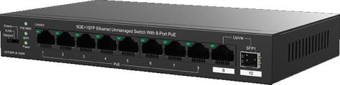 SWITCH POE TENDA TEG1110PF-8-120W TENDA