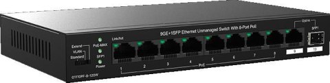 SWITCH POE TENDA TEG1110PF-8-120W TENDA