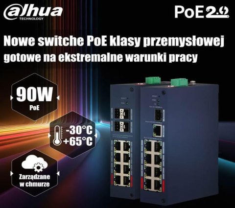 Switch Dahua CHS4412-8GT-125 DAHUA