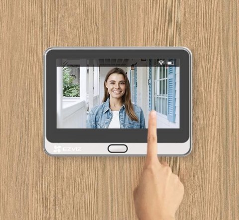 Wizjer do drzwi Ezviz CP4 2MP Wi-Fi srebrny EZVIZ
