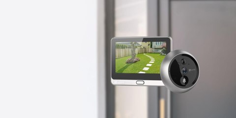 Wizjer do drzwi Ezviz CP4 2MP Wi-Fi srebrny EZVIZ