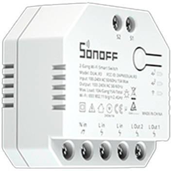 Inteligentny przełącznik Sonoff Dual R3 Lite 2-kanałowy roletowy 10A WiFi SONOFF