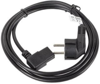 KABEL ZASILAJĄCY CEE 7/7 IEC 320 C13 1.8M KĄTOWY VDE Lanberg LANBERG