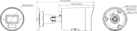 Kamera IP Hikvision 12MP DS-2CD20126G3-IUY/SL(2.8mm)(eF) BLACK HIKVISION
