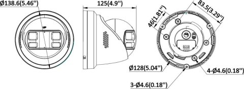 Kamera IP Hikvision DS-2CD2387G3P-LIS2UY/SL(180°)(O-STD) HIKVISION