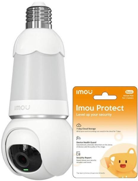 Kamera IP Imou kamera żarówka Bulb Cam z chmurą Imou Protect na rok IMOU