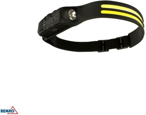 LATARKA CZOŁOWA LED BEMKO AKUMULATOROWA 1200mAh BEMKO