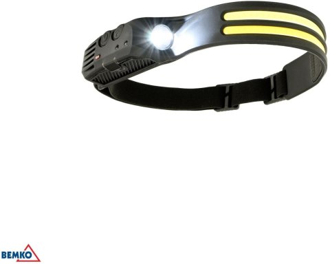 LATARKA CZOŁOWA LED BEMKO AKUMULATOROWA 1200mAh BEMKO