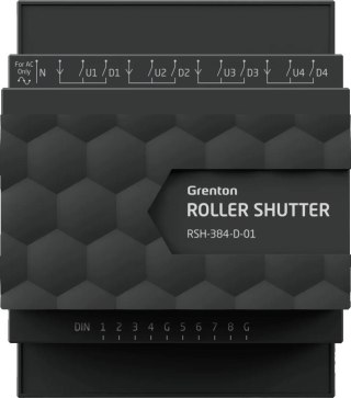 Moduł GRENTON ROLLER SHUTTER x4, DIN, TF-Bus GRENTON