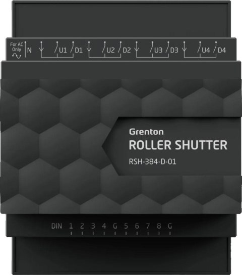 Moduł GRENTON ROLLER SHUTTER x4, DIN, TF-Bus GRENTON