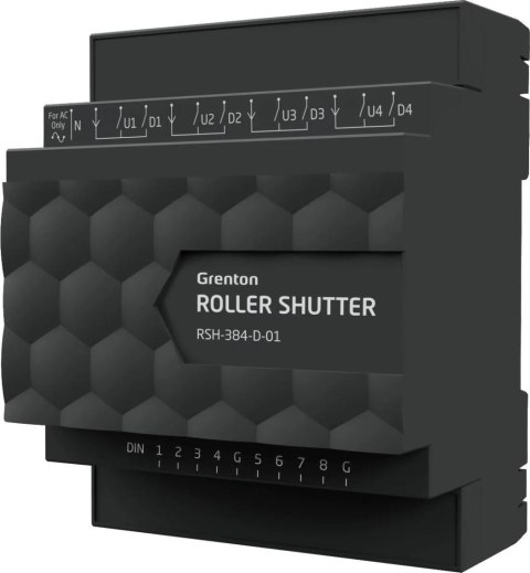 Moduł GRENTON ROLLER SHUTTER x4, DIN, TF-Bus GRENTON